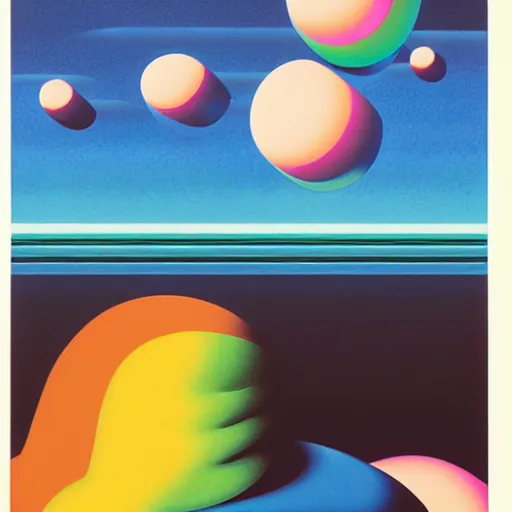 Prompt: cover art by shusei nagaoka, kaws, david rudnick, oil on canvas, bauhaus, surrealism, neoclassicism, simple, renaissance, hyper realistic, pastell colours, vapor wave, cell shaded, 8 k - h 7 0 4