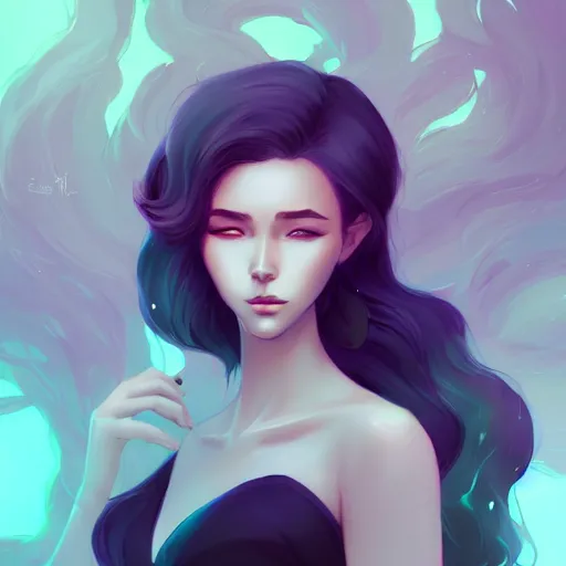 Image similar to a portrait of a beautiful woman, art by lois van baarle and loish and ross tran and rossdraws and sam yang and samdoesarts, digital art, highly detailed, intricate, sharp focus, Trending on Artstation HQ, deviantart, unreal engine 5, 4K UHD image