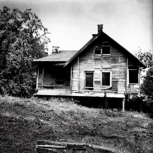 Image similar to last photograph ever taken of a house, year 2 8 6 6.