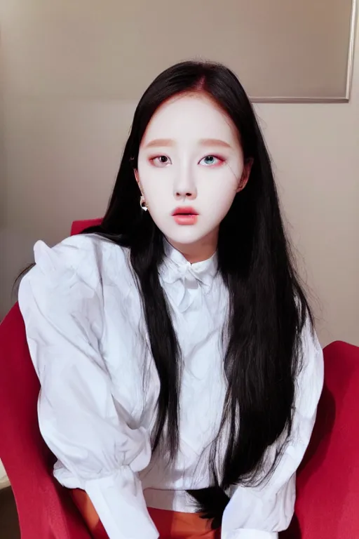 Image similar to olivia hye from loona