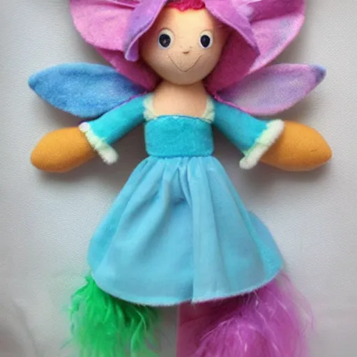 Prompt: plush fairy