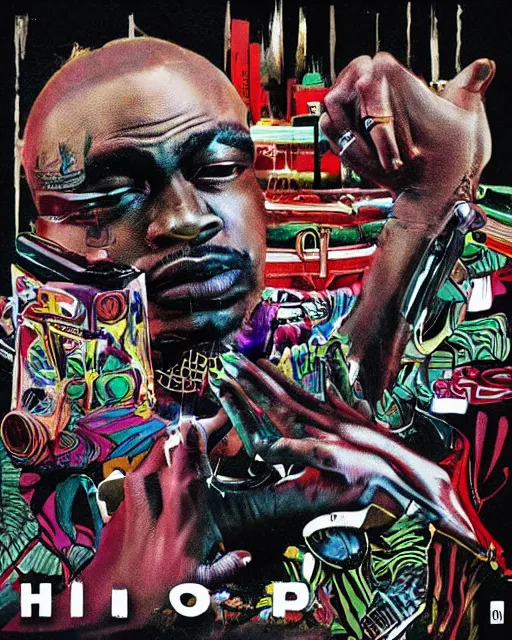 Image similar to hip hop album cover artwork