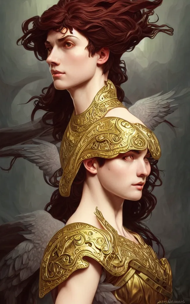 Image similar to Marcus Aurelius as fantasy D&D character, Ultra realistic illustration, single face, intricate, elegant, highly detailed, digital painting, artstation, concept art, smooth, sharp focus, art by Artgerm and Roberto Ferris and alphonse mucha, epic pose