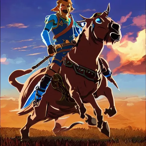 Prompt: Calamity Ganon in The Legend of Zelda Breath of the Wild, ultra, highly detailed, 4k quality photo,