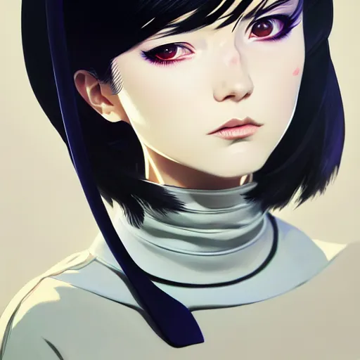 Image similar to a portrait of a beautiful scythe, art by ilya kuvshinov and wlop and and josan gonzalez, roy lichtenstein, shikanosuke yagaki, mitsumayo, reivaille, digital art, highly detailed, intricate, sharp focus, trending on artstation hq, deviantart, pinterest, unreal engine 5, 4 k uhd image