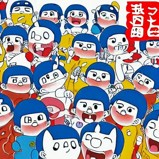 Image similar to Doraemon, japan manga