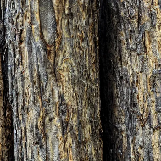 Image similar to game texture of bark on a tree, stylized, unreal engine, high quality