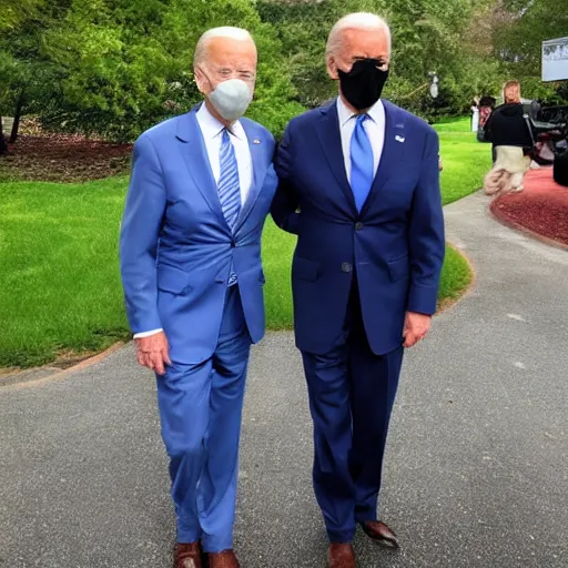 Prompt: Joe biden dressed as a bionical