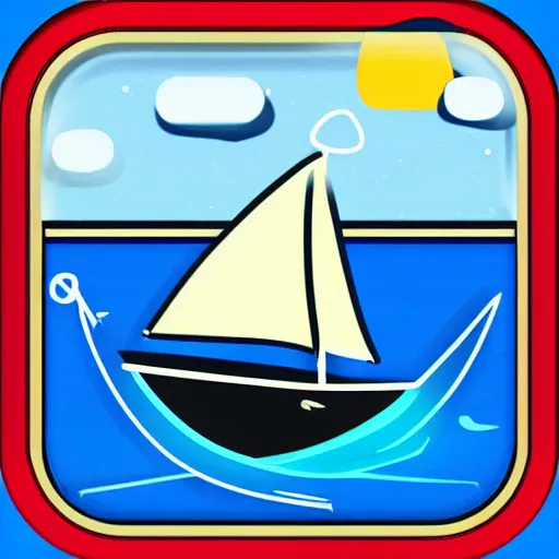 Image similar to sailboat app icon