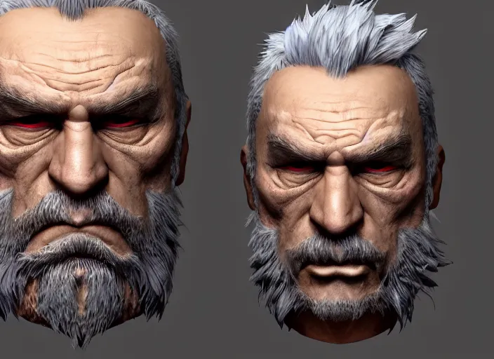 Prompt: extremely scary angry old tough rough looking viktor orban. scars, scary, gruffness, interesting 3 d character concept by square enix, in the style of league of legends, hyper detailed, cinematic, final fantasy, character concept, ray tracing, fur details, maya, c 4 d, artstation