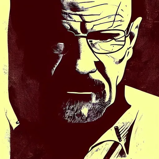 Image similar to Walter white as the punisher digital art 4k detailed super realistic