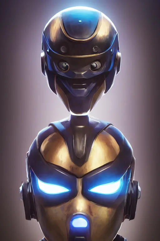 Image similar to epic mask helmet robot ninja portrait stylized as fornite style game design fanart by concept artist gervasio canda, behance hd by jesper ejsing, by rhads, makoto shinkai and lois van baarle, ilya kuvshinov, rossdraws global illumination radiating a glowing aura global illumination ray tracing hdr render in unreal engine 5