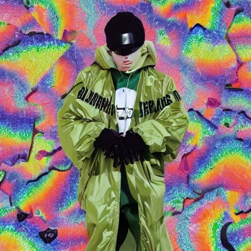 Image similar to bladee new album cover art