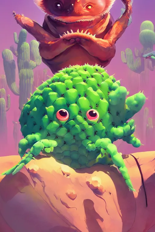 Image similar to 3 d render creature animal sushi cristal very big eye roots cactus elemental flush of force nature micro world fluo fishscale, comics gta 5 cover, official fanart behance hd artstation by jesper ejsing, by rhads, makoto shinkai and lois van baarle, ilya kuvshinov, ossdraws