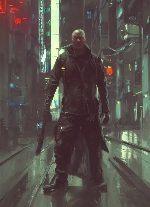 kingpin. cyberpunk assassin in tactical gear. blade | Stable Diffusion ...