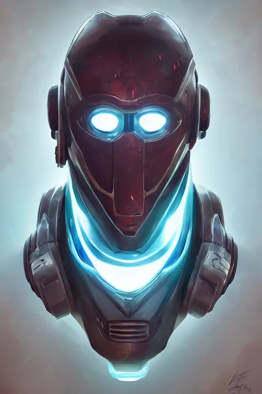 Image similar to epic mask helmet robot ninja portrait stylized as fornite style game design fanart by concept artist gervasio canda, behance hd by jesper ejsing, by rhads, makoto shinkai and lois van baarle, ilya kuvshinov, rossdraws global illumination radiating a glowing aura global illumination ray tracing hdr render in unreal engine 5