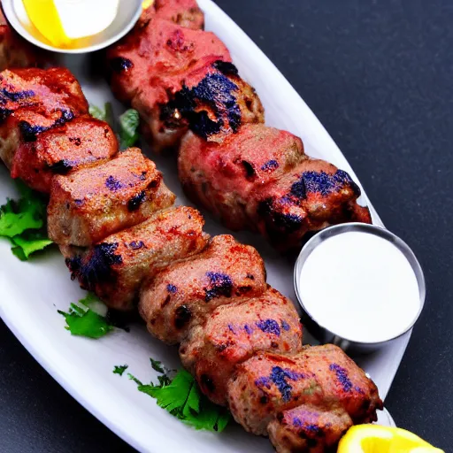 Image similar to Turkish kabab, 4k,