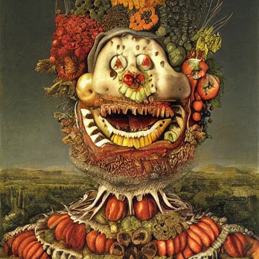 Image similar to a painting by giuseppe arcimboldo