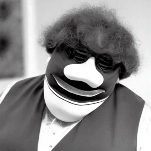 Prompt: a still of dr. robotnik in an episode of kids in the hall