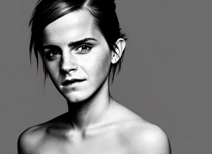 Image similar to mid shot portrait of emma watson with transparent skin, visible muscle and bones and veins and nerves and internal organs, in the style of david cronenberg, high fashion, id magazine, realistic, sharp focus, 8 k high definition, film photography, photo realistic, insanely detailed, by david kostic and stanley lau and artgerm
