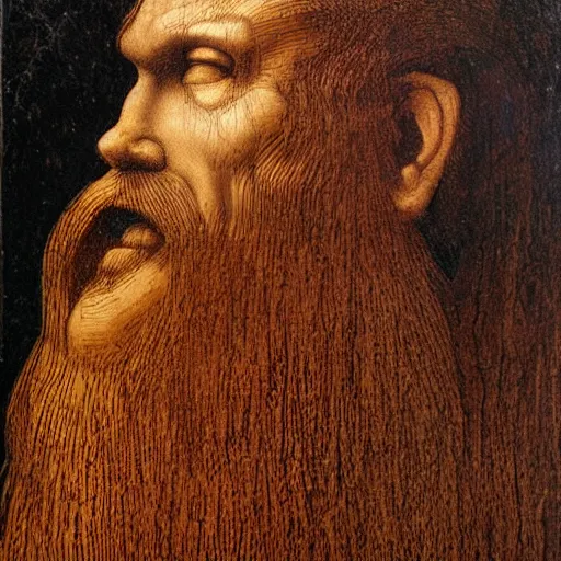 Prompt: thanos, a painting by leonardo da vinci, pixabay contest winner, academic art, da vinci, detailed painting, artwork