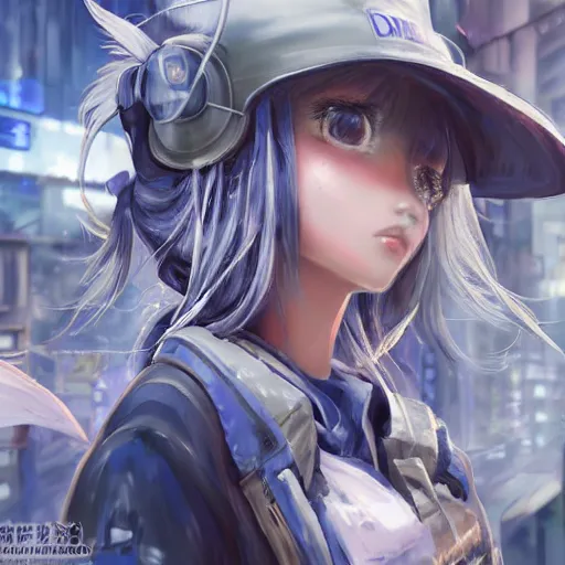 Image similar to dynamic composition, motion, ultra-detailed, incredibly detailed, a lot of details, amazing fine details and brush strokes, colorful and grayish palette, smooth, HD semirealistic anime CG concept art digital painting, watercolor oil painting of Clean and detailed post-cyberpunk sci-fi close-up schoolgirl in asian city in style of cytus and deemo, blue flame, relaxing, calm and mysterious vibes,, by a Chinese artist at ArtStation, by Huang Guangjian, Fenghua Zhong, Ruan Jia, Xin Jin and Wei Chang. Realistic artwork of a Chinese videogame, gradients, gentle an harmonic grayish colors. set in half-life 2, Matrix, GITS, Blade Runner, Neotokyo Source, Syndicate(2012), dynamic composition, beautiful with eerie vibes, very inspirational, very stylish, with gradients, surrealistic, dystopia, postapocalyptic vibes, depth of field, mist, rich cinematic atmosphere, perfect digital art, mystical journey in strange world