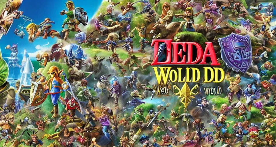 Prompt: Zelda World