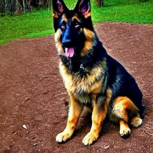 Image similar to the god of german shepherd dog