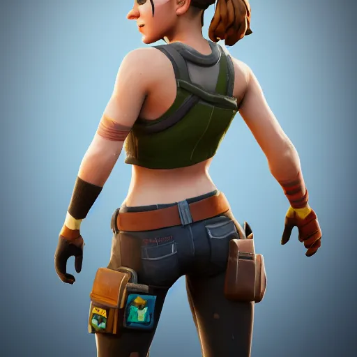 Prompt: full body textured film grain freckled face scratches and smudges hairy emma watson as a fortnite character cgsociety octane render unreal engine redshift render trending on artstation trending on artstation render blender behance cg superhero