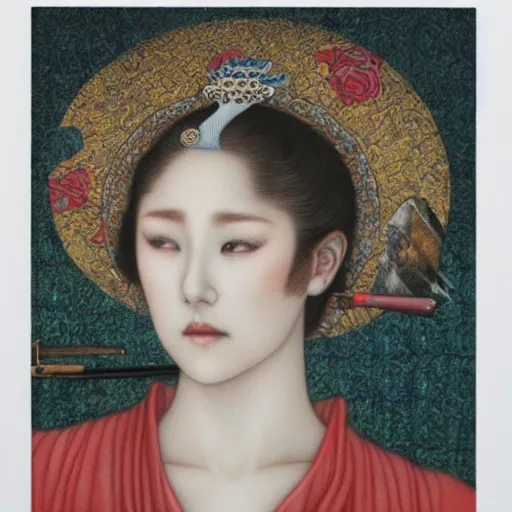 Image similar to photo of young woman by chie yoshii