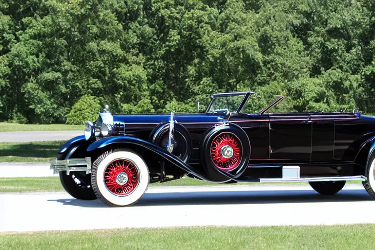 Image similar to 1 9 3 0 cadillac v - 1 6