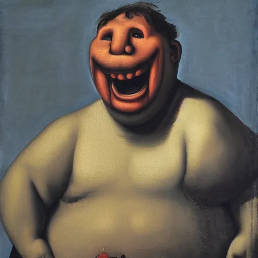 Prompt: a painting of the Kool-Aid Man by Agnolo Bronzino