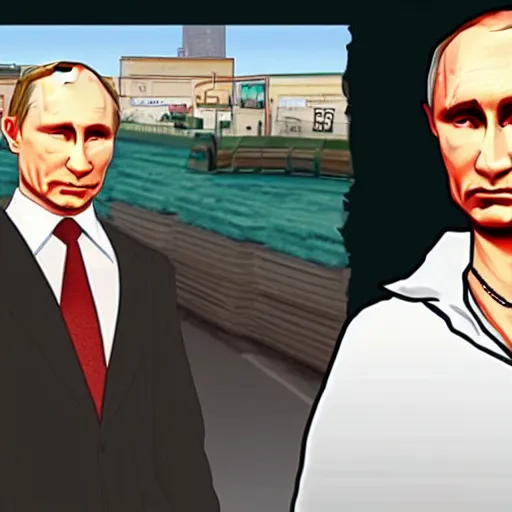 Image similar to Putin in gta San Andreas