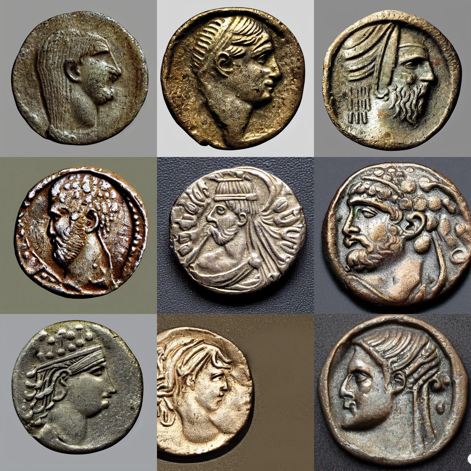 Prompt: a coin from ancient Rome, ultra realistic, highly detailed, 4k quality photo