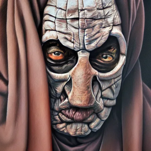 Prompt: leper messiah. by douglas alvarenga, hyperrealistic photorealism acrylic on canvas