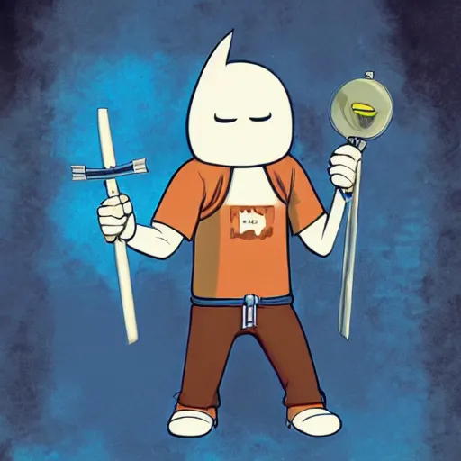 Image similar to mugshot of finn the human, art by joe mudureira + Tim Shumate + Ross Tran