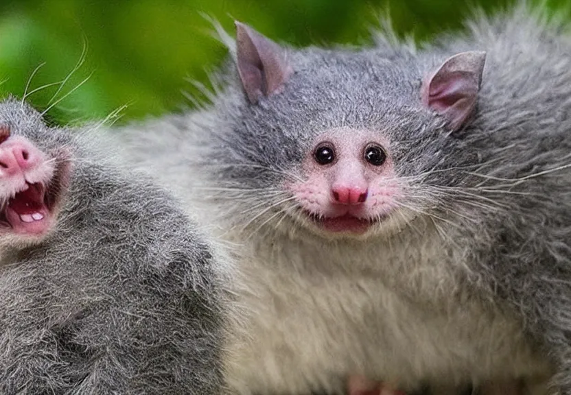 Image similar to where the wild things are, but with possums