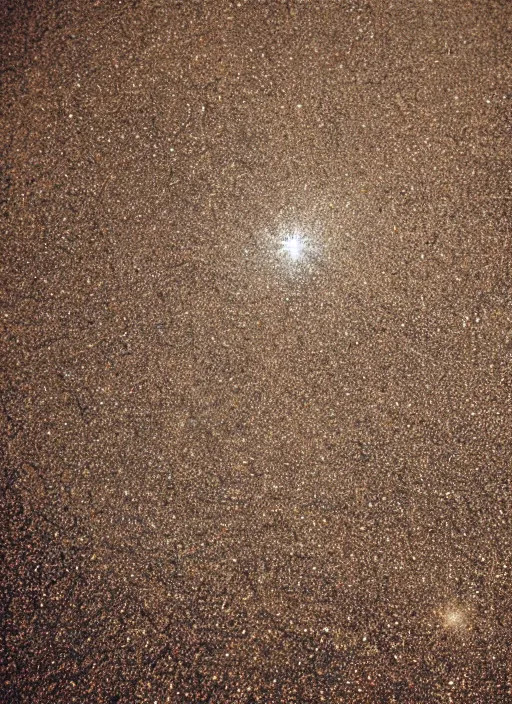 Image similar to sparkling swirls of sand and glitter in a desert