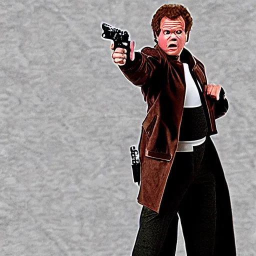 Prompt: Steve Brule as Han Solo, still, high quality