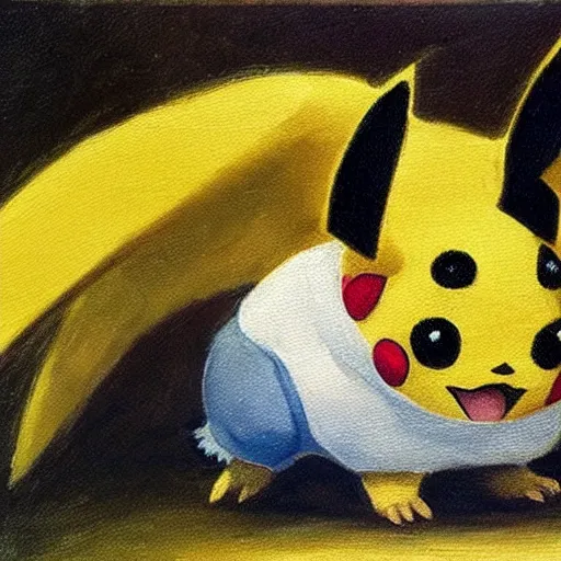 the surprised pikachu meme, hyper realistic