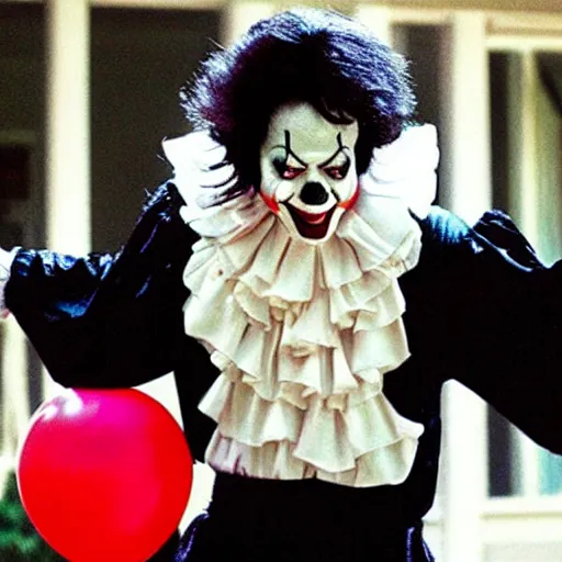 Image similar to Michael Jackson as Pennywise