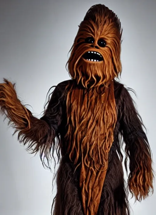 Image similar to chewbacca in national jewish costume, israel, kosher, hava nagila