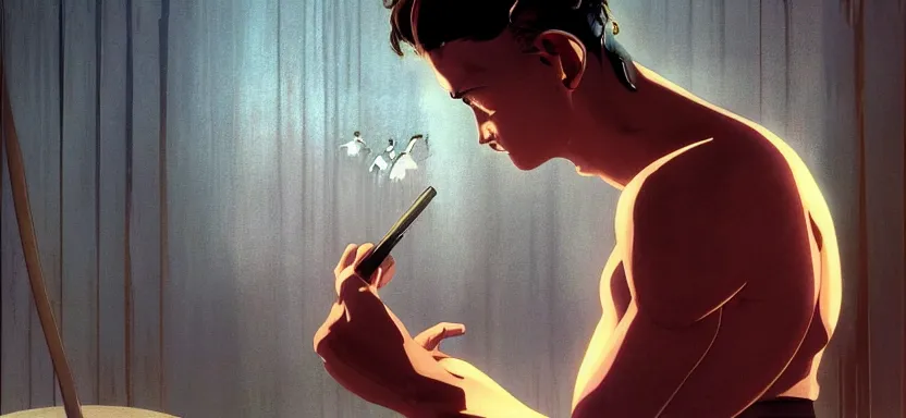 Image similar to a prisoner ready to escape their cell, digital painting masterpiece, by ilya kuvshinov, by frank frazetta, by mœbius, by reiq, by hayao miyazaki, intricate detail, beautiful brush strokes, advanced lighting technology, 4 k wallpaper, interesting character design, stylized yet realistic anatomy and faces