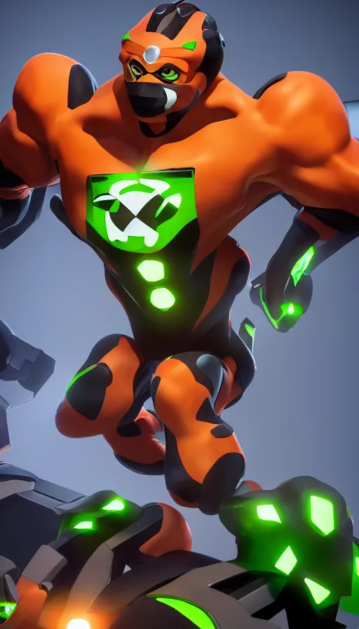 Prompt: :a portrait of Ben 10+UNREAL ENGINE 5+4K UHD IMAGE+Stunning LIGHTING+Stunning SHADERS+SUBSTANCE PAINTER