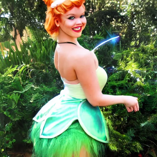 Image similar to christin hendricks as tinkerbell,