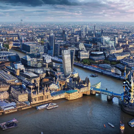 Prompt: London in 2050