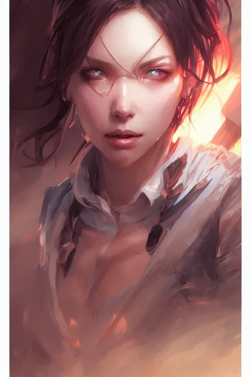 Prompt: A single card template by Stanley Artgerm Lau, WLOP, Rossdraws, James Jean, Andrei Riabovitchev, Marc Simonetti, Yoshitaka Amano, ArtStation, CGSociety,