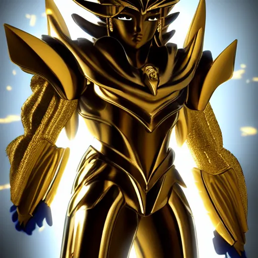 Prompt: full shot portrait of angry Saint Seiya knight at moonlight, wearing golden and silver Cat armor, inspired by Tim Burton, Masami Kurumada, Norihiro Yagi, Marc Simonetti, Amano, Juri Misaki, detailed, unreal engine 4k volumetric light, fog,