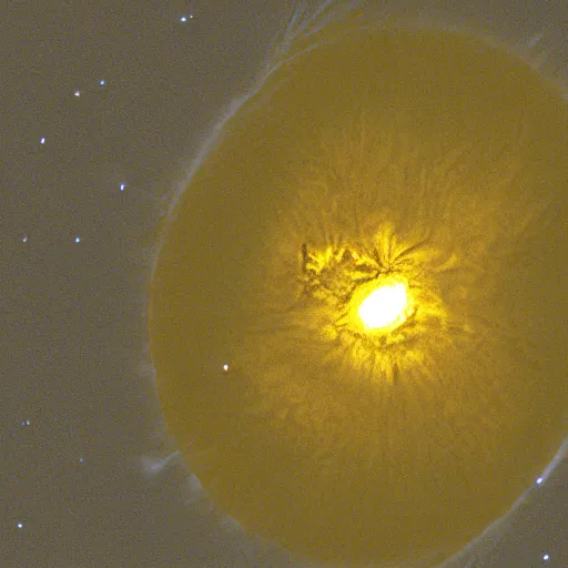 Prompt: nasa image yellow [ sun ]