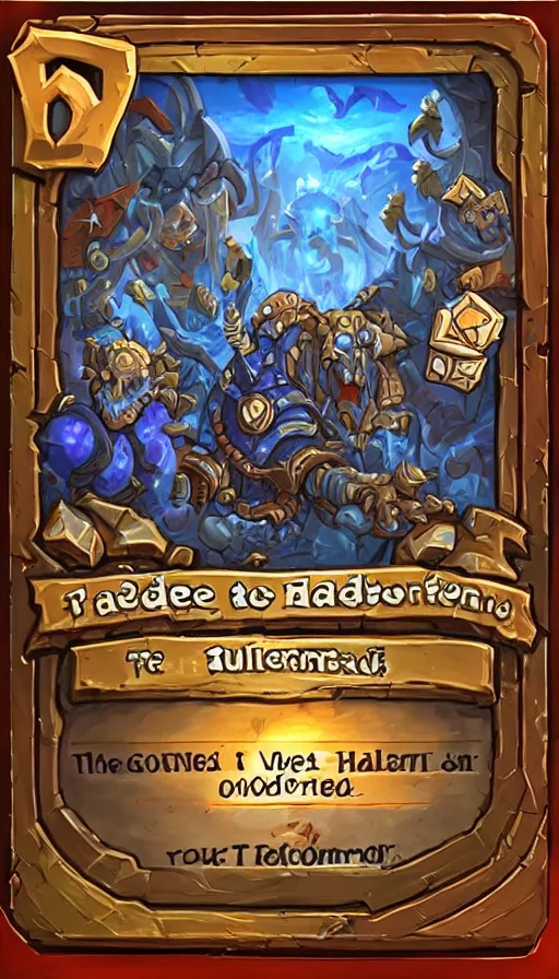 Image similar to the end of the world, from hearthstone